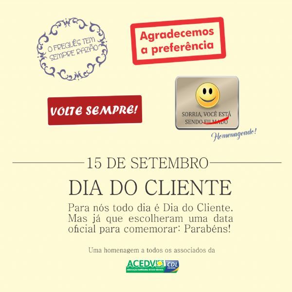 Dia do Cliente