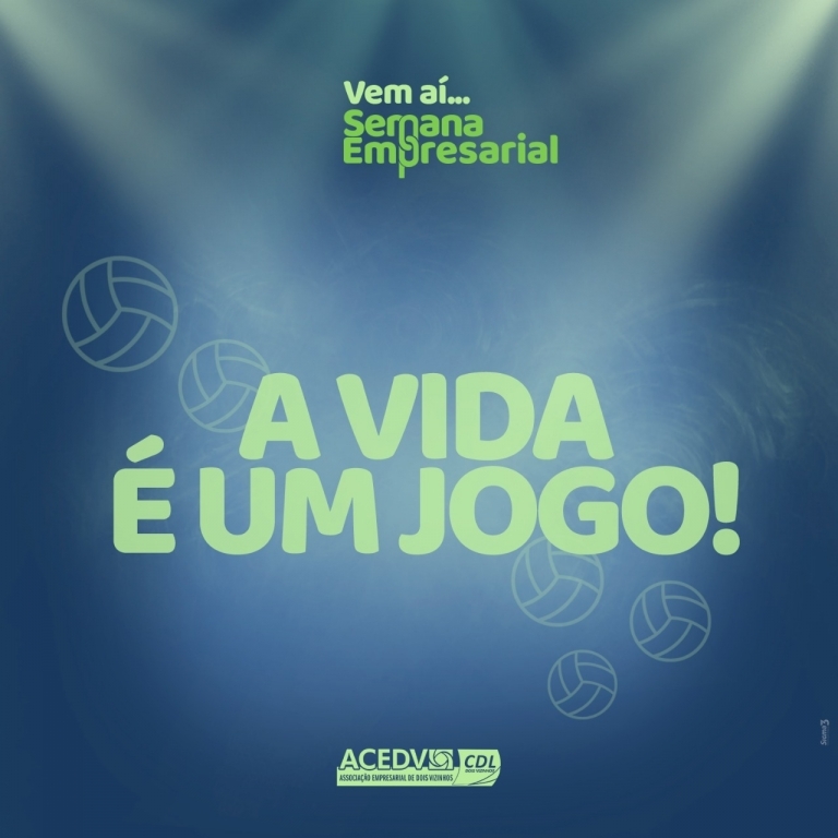 A VIDA É UM JOGO