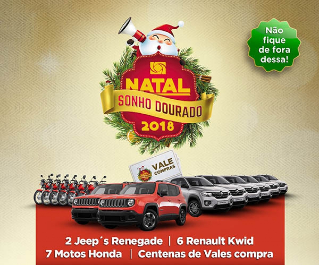 KIT ESPECIAL DA NATAL SONHO DOURADO É CRIADO PARA ATENDER ASSOCIAÇÕES COMERCIAIS MENORES