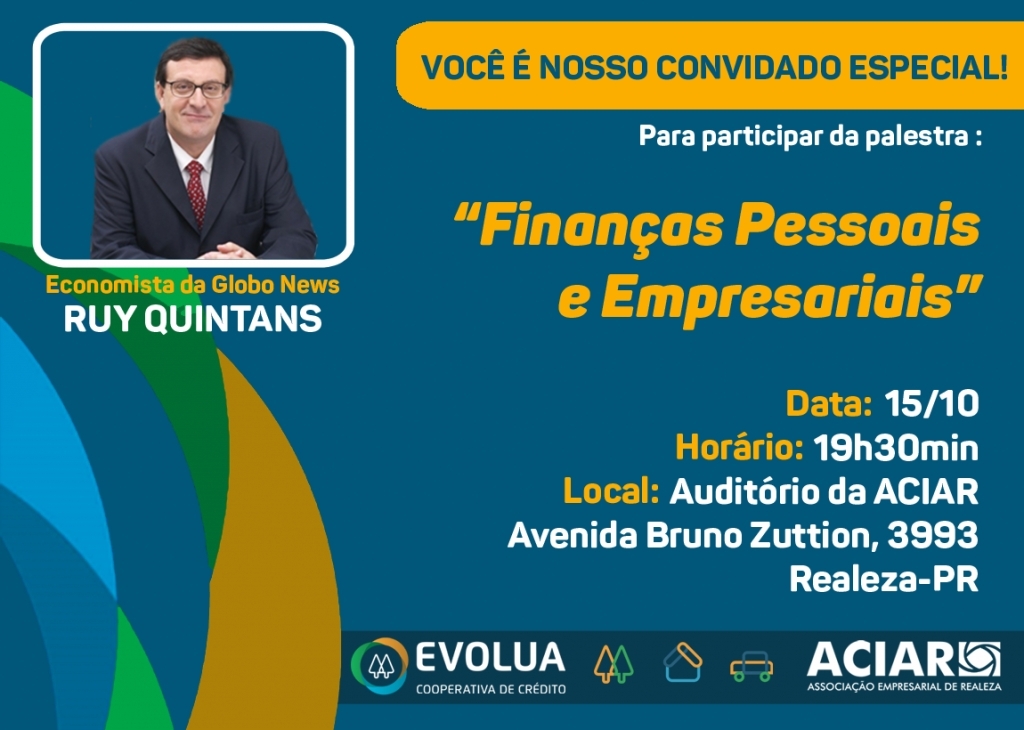 ACIAR E COOPERATIVA DE CRÉDITO EVOLUA