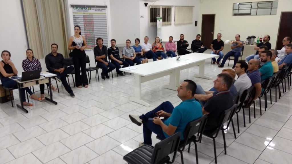 Cacispar realiza primeira reunião de diretoria no ano
