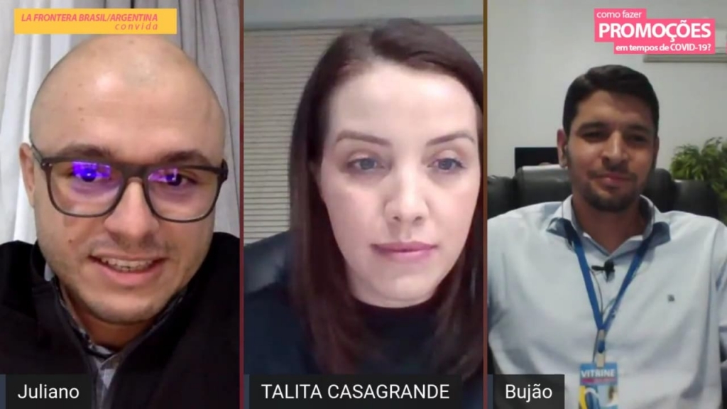 Lives abordam alternativas na crise para empresários da fronteira Brasil-Argentina