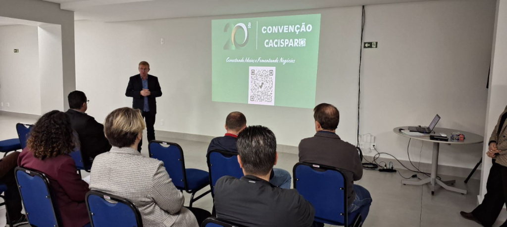 Diretoria da Cacispar realiza reunião mensal